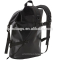 Bolso seco elegante impermeable de la mochila del viaje de la lona para caminar